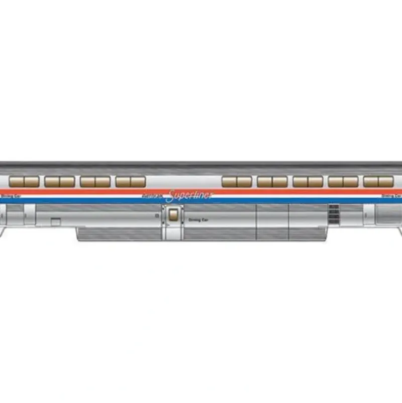 Walthers 920-11031 HO Amtrak 85' Pullman-Standard Superliner Diner Phase III - Your Source for Gaming Essentials* Online
