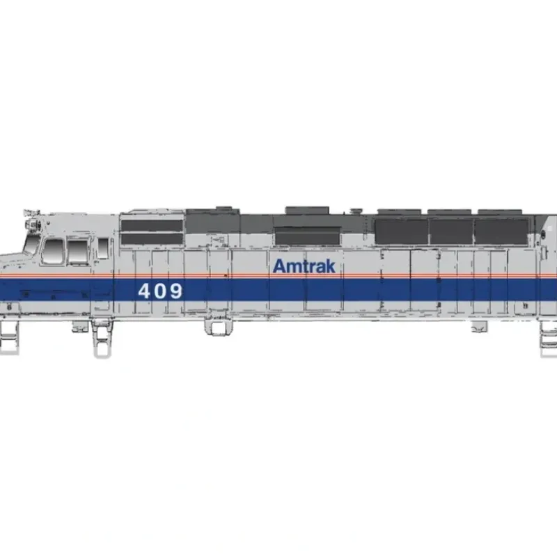 Walthers 910-19454 HO Amtrak EMD F40PH - SoundTraxx Sound & DCC #409 - Your Source for Gaming Essentials*