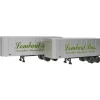 Walthers 949-2352 HO Assembled Lombard Bros. 32' Trailer (Pack of 2) - Your Source for Gaming Essentials Discount