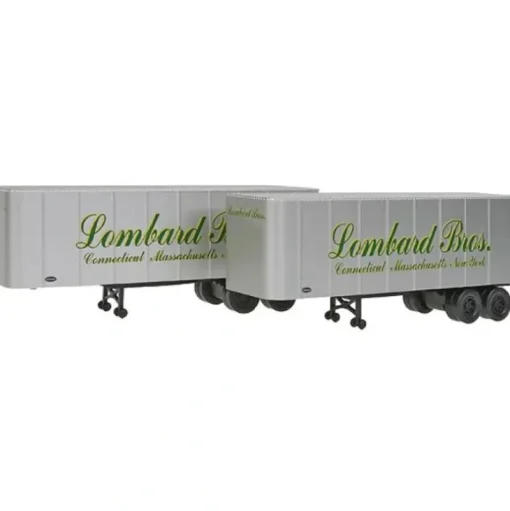 Walthers 949-2352 HO Assembled Lombard Bros. 32' Trailer (Pack of 2) - Your Source for Gaming Essentials Discount