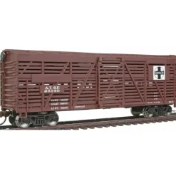 Walthers 931-1681 HO Atchison, Topeka & Santa Fe 40' Stock Car - Ready to Run - Your Source for Gaming Essentials Fashion