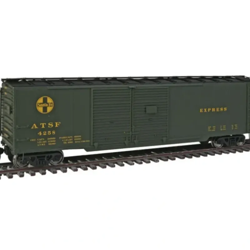 Walthers 920-101661 HO ATSF 50' AAR Double-Door Express Boxcar #4258 - Your Source for Gaming Essentials*