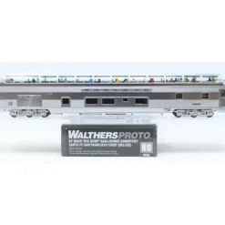 Walthers 920-9344 HO ATSF Chief 85' Budd Big Dome Bar-Lounge Dormitory - Your Source for Gaming Essentials Best