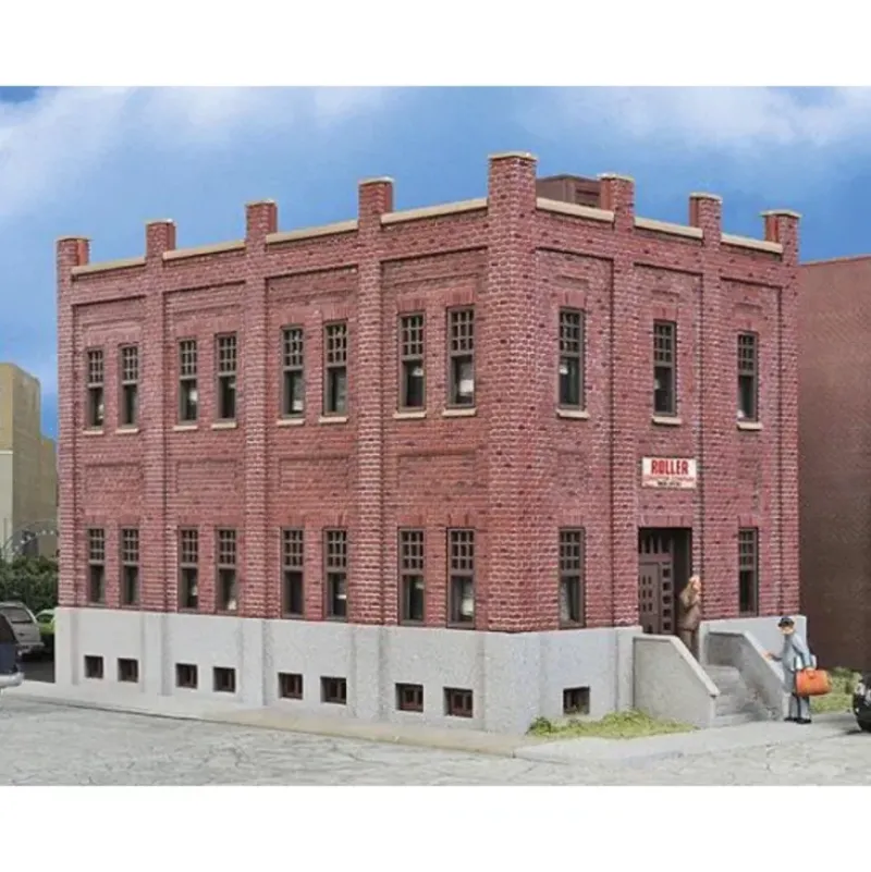 Walthers 933-4050 HO Brick Office Building Kit - Your Source for Gaming Essentials Best Sale