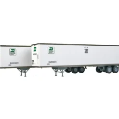 Walthers 949-2203 HO Burlington Northern 45' Stoughton Trailer (Pack of 2) - Your Source for Gaming Essentials Flash Sale
