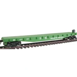 Walthers 931-1601 HO Burlington Northern Flatcar #621857 - Ready to Run - Your Source for Gaming Essentials Discount