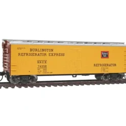 Walthers 910-3610 HO Burlington Refrigerator Express BREX 40' 2-Sheathed Reefer - Your Source for Gaming Essentials* Hot