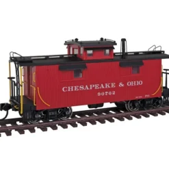 Walthers 920-103155 HO Chesapeake & Ohio 25' Wood Caboose - Ready to Run #90762 - Your Source for Gaming Essentials* Clearance