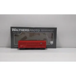 Walthers 920-108802 HO Chicago Burlington & Quincy 40' Stock Car RTR #50023 - Your Source for Gaming Essentials* Hot