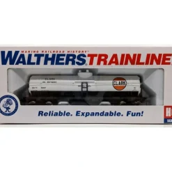Walthers 931-1616 HO Clark Oil GATX 40' Tank Car Ready to Run # 9487 - Your Source for Gaming Essentials* Sale