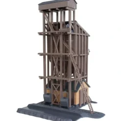 Walthers 931-910 HO Coaling Tower 6 x 6" 15.3 x 15.3 cm Kit - Your Source for Gaming Essentials Best Sale