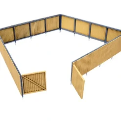 Walthers 933-3632 HO Corrugated Fence Kit - Your Source for Gaming Essentials Fashion