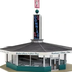 Walthers 933-3474 HO Donnie's Drive-In Building Kit - Your Source for Gaming Essentials Best