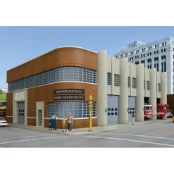 Walthers 933-3765 HO Fire Department Headquarters Building Kit - Your Source for Gaming Essentials Cheap