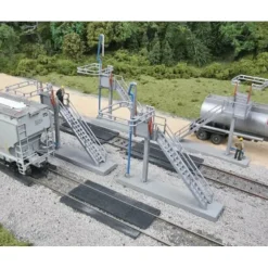 Walthers 933-4037 HO Four Modern Loading Racks Kit (Pack of 4) - Your Source for Gaming Essentials Shop