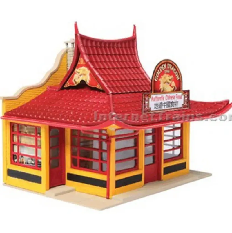 Walthers 933-3780 HO Golden Dragon Chinese Takeout Building Kit - Your Source for Gaming Essentials Sale