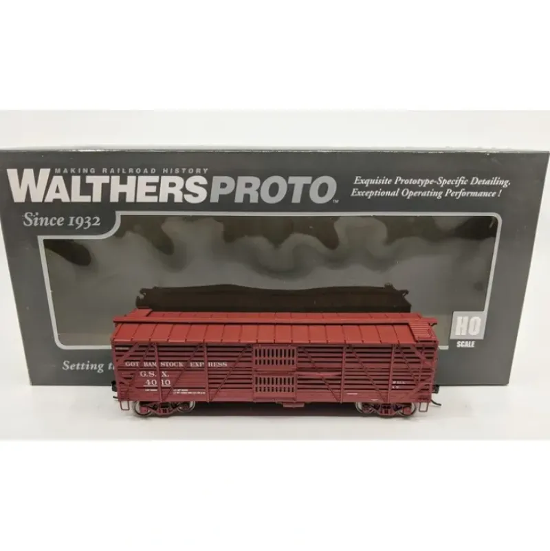 Walthers 920-108803 HO Gotham Stock Express GSX 40' Mather Stock Car RTR #4010 - Your Source for Gaming Essentials* Clearance