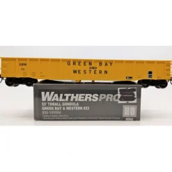Walthers 920-105504 HO Green Bay & Western 53' Thrall Gondola - Ready to Run #33 - Your Source for Gaming Essentials* Sale