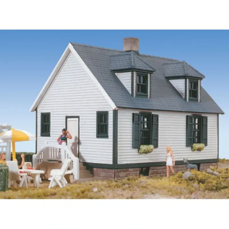 Walthers 933-3657 HO Lake Forest Cottage & Accessories Building Kit - Your Source for Gaming Essentials Best Sale