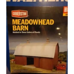 Walthers 933-3330 HO Meadowhead Barn Kit - Your Source for Gaming Essentials Store