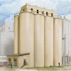 Walthers 933-2942 HO Modern Grain Head House With Silos Industrial Building Kit - Your Source for Gaming Essentials Discount