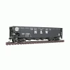 Walthers 931-1655 HO Norfolk & Western Offset Quad Hopper - Ready To Run - Your Source for Gaming Essentials Hot