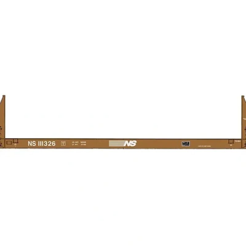 Walthers 920-104515 HO Norfolk Southern 50' Sieco Pulpwood Flatcar RTR #111326 - Your Source for Gaming Essentials* Outlet