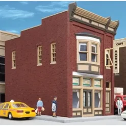 Walthers 933-3468 HO Perfect Perk Caf Building Kit - Your Source for Gaming Essentials New