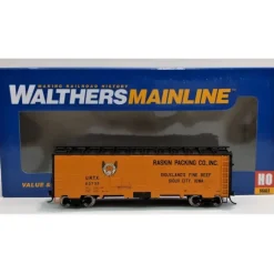 Walthers 910-3509 HO Raskin URTX 40' Steel Meat Reefer Ready To Run #60732 - Your Source for Gaming Essentials* Best