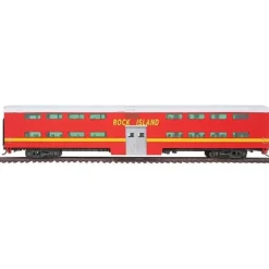 Walthers 920-16522 HO Rock Island 85' Pullman-Standard Bi-Level Commuter Cab Car - Your Source for Gaming Essentials* Clearance