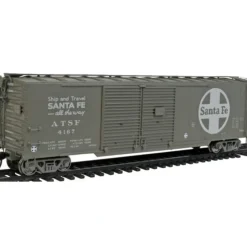 Walthers 920-101662 HO Santa Fe 50' AAR Double-Door Express Boxcar RTR #4167 - Your Source for Gaming Essentials* Discount