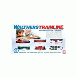 Walthers 931-870 HO Santa Fe Ready for Fun Train Set - Your Source for Gaming Essentials Shop