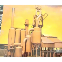 Walthers 933-3054 HO Scale Blast Furnace Structure Building Kit - Your Source for Gaming Essentials Discount