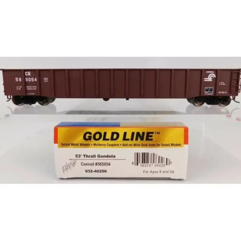 Walthers 932-40256 HO Scale Conrail 53' Thrall Gondola Car #585054 - Your Source for Gaming Essentials Best