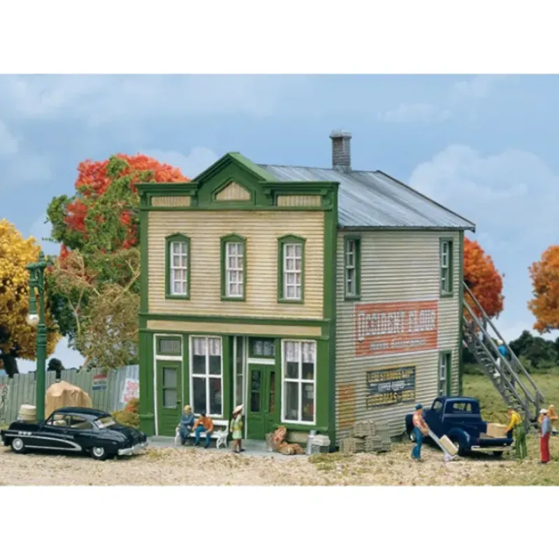 Walthers 933-3650 HO Scale River Road Mercantile Building Kit - Your Source for Gaming Essentials Best Sale