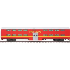 Walthers 920-15522 HO Scale Rock Island 85' P-S Bi-Level Commuter Cab Car - Your Source for Gaming Essentials* Sale