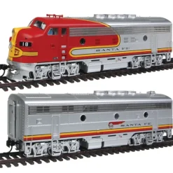 Walthers 920-48274 HO Scale Santa Fe EMD F-3A/B Diesel Locomotive Set #18L/18A - Your Source for Gaming Essentials* Online