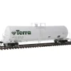 Walthers 920-100229 HO Scale Terra UTLX 54' Funnel-Flow Tank Car #300136 - Your Source for Gaming Essentials* Clearance