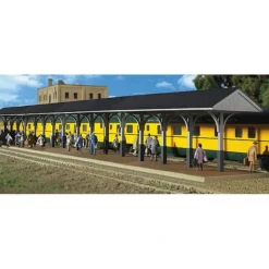 Walthers 933-3188 HO Scale Wood Station Shed & Platform Building Kit - Your Source for Gaming Essentials Store