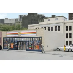 Walthers 933-3477 HO 24-Seven Quick Mart Building Kit - Your Source for Gaming Essentials Hot