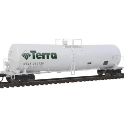 Walthers 920-100230 HO Terra UTLX 54' Funnel-Flow Tank Car #300128 - Your Source for Gaming Essentials* Best