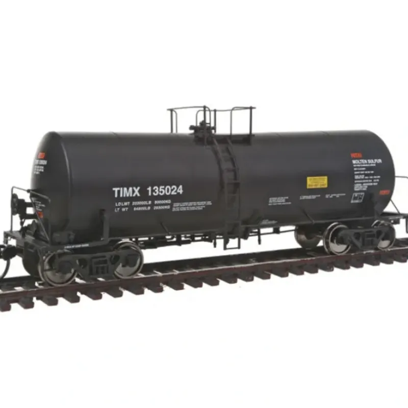 Walthers 920-100035 HO TIMX 40' Trinity 14,000 Gallon Sulfur Tank Car #135024 - Your Source for Gaming Essentials* Hot