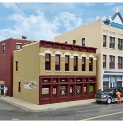 Walthers 931-812 HO Trainline Midtown Hardware Building Assembled - Your Source for Gaming Essentials Fashion