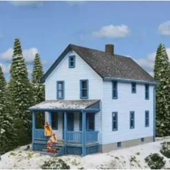 Walthers 933-3786 HO Two-Story Frame House Kit - Your Source for Gaming Essentials* Discount