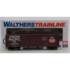Walthers 931-1756 HO Union Pacific 40' Plug-Door Track Cleaning Boxcar #113808 - Your Source for Gaming Essentials Store