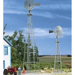 Walthers 933-3198 HO Van Dyke Farm Windmill Kit (Pack of 2) - Your Source for Gaming Essentials Shop
