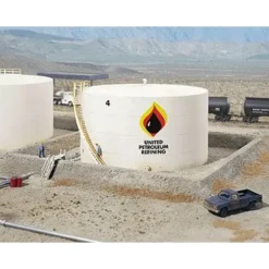 Walthers 933-3167 HO Wide Oil Storage Tank With Retention Berms Kit - Your Source for Gaming Essentials Cheap