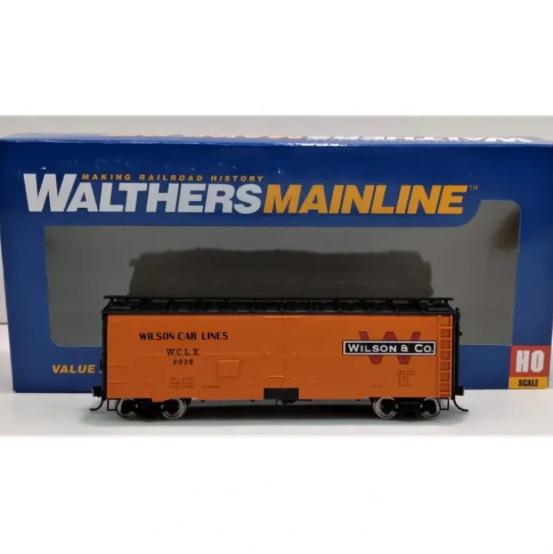 Walthers 910-3512 HO Wilson Car Lines WCLX 40' Steel Meat Reefer RTR #2039 - Your Source for Gaming Essentials* Hot