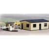 Walthers 933-3517 HO Yard Office & Gatehouse W/Gate Plastic Kit - Your Source for Gaming Essentials Best Sale