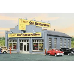 Walthers 933-3824 N Classic Car Restoration Building Kit - Your Source for Gaming Essentials Discount
